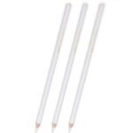 White Charcoal Pencil Set of 3 Premium Pencil for Sketching Drawing and other Artistic Work and Can Also Write on Glass