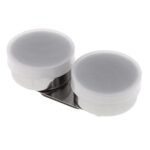 Stainless Steel Double Dipper Painting Pot Palette Clip with Lid for Acrylic,Oil Paint Stainless Steel Double Dipper Painting Pot Palette Clip with Lid for Acrylic,Oil Paint