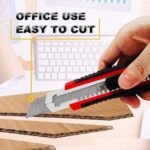 Heavy Duty 18 mm Cutter Knife Set with 10 Replacement Blades Heavy Duty 18 mm Cutter Knife Set with 10 Replacement Blades