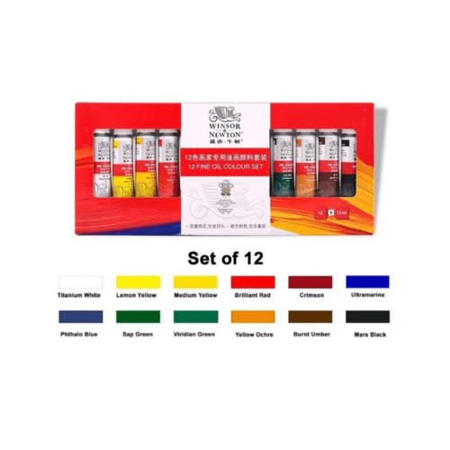 Winsor & Newton 12 Fine Oil Colour Set