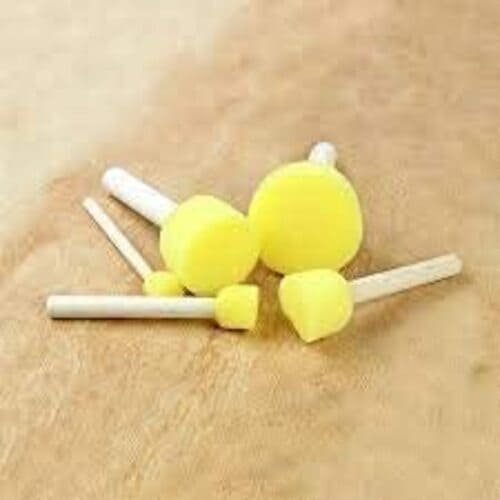 Yellow Sponge Dabber Set of 5 pc