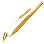 Detailing Fine Line Fluid Writer Paint Applicator Pen | Precision Touch Up Paint | Perfect for Rock Chips and Scratch Repair | .5mm Tip Brass Construction Detailing Fine Line Fluid Writer Paint Applicator Pen | Precision Touch Up Paint | Perfect for Rock Chips and Scratch Repair | .5mm Tip Brass Construction