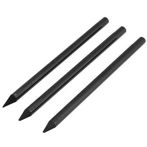 Art Ranger Woodless Charcoal Pencils, 3 Pc. Soft, Medium and Hard