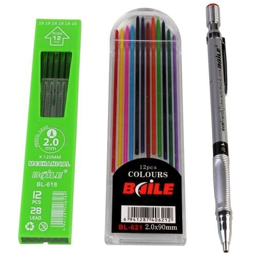 ART RANGER Mechanical Pencil With 12 Black And Colour Lead