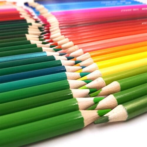 Watercolor Pencils Set Pre-Sharpened Water Soluble Color Pencils Art Supplies for Students Adults Artists Drawing Sketching Coloring Books