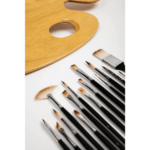 ART RANGER Handmade Professional Artist Painting Brush Set for Acrylic, Watercolor, & Gouache Painting-Cruelty-Free (15 Assorted Brushes)(Wood), Synthetic Bristle ART RANGER Handmade Professional Artist Painting Brush Set for Acrylic, Watercolor, & Gouache Painting-Cruelty-Free (15 Assorted Brushes)(Wood), Synthetic Bristle