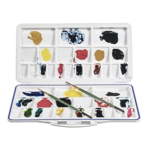 ART RANGER Air Tight Folding Colour Mixing Palette - 21 Paint Well